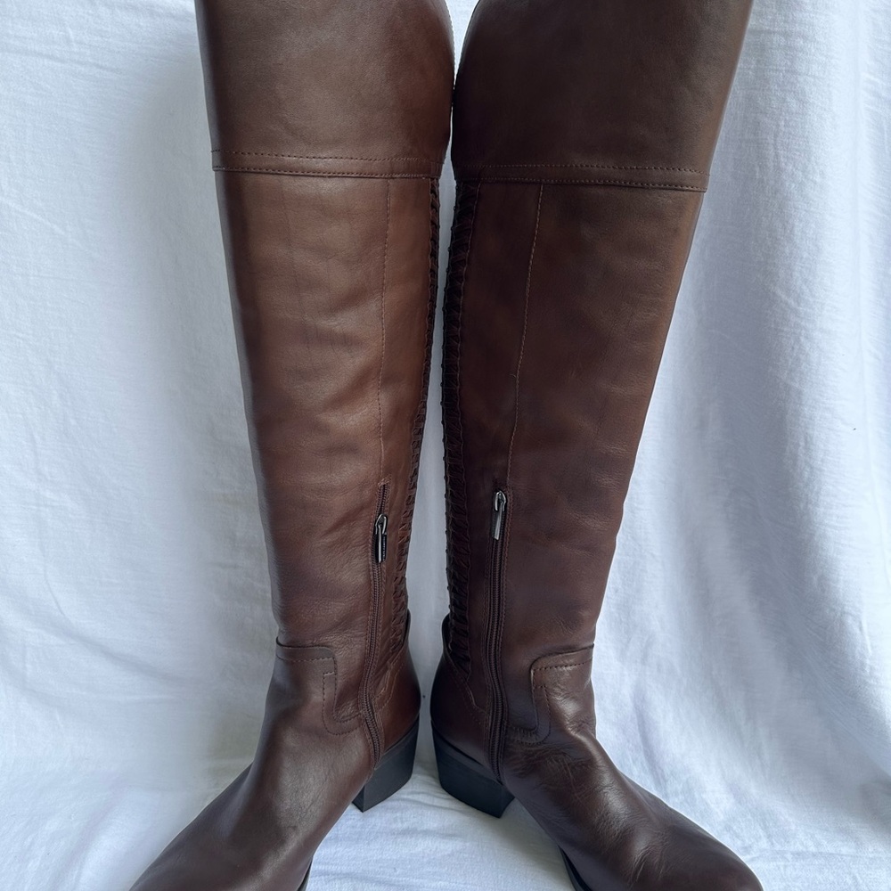 Vince Camuto Brilley Leather Upper Boots